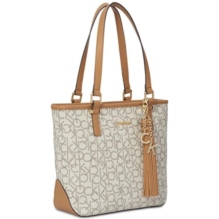 商品Calvin Klein|Claire Monogram Signature Tote,价格¥702,第4张图片详细描述