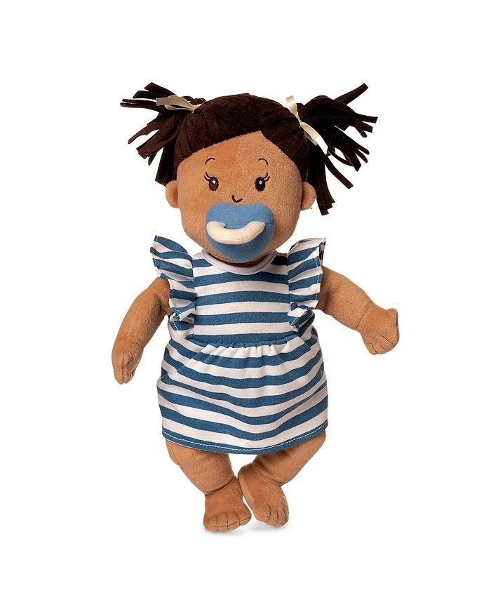 商品Manhattan Toy|Baby Stella Beige with Brown Hair 15" Soft First Baby Doll - Ages 12 Months+,价格¥317,第5张图片详细描述