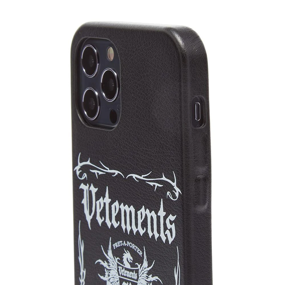 商品Vetements|VETEMENTS Black Label iPhone 12 Pro Case,价格¥727,第3张图片详细描述