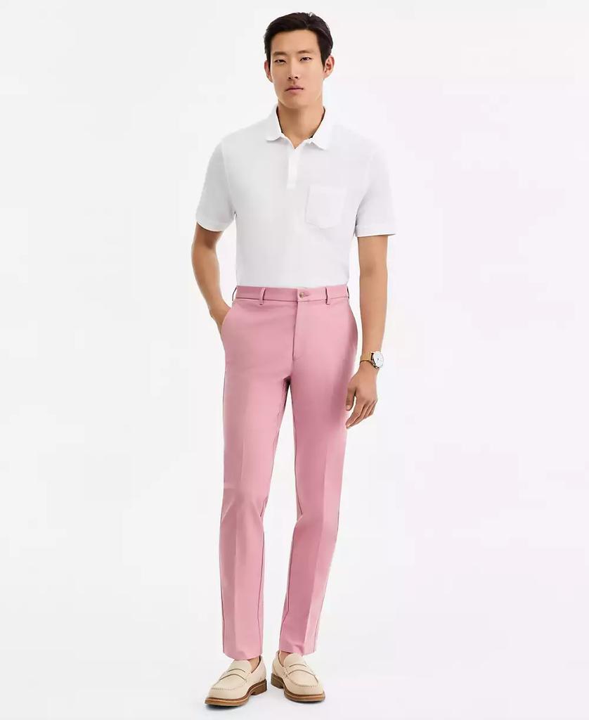 Calças sociais clássicas para homem em tecido Sharkskin image 2