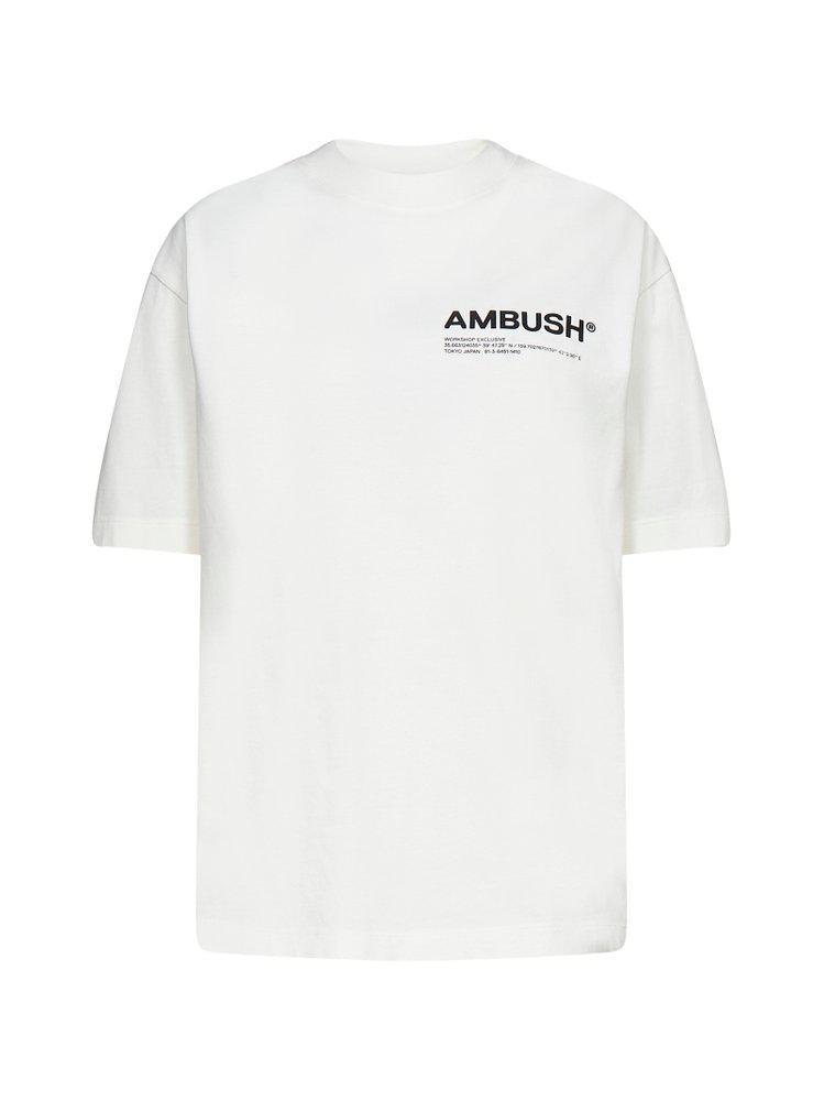 商品Ambush|Ambush Logo Printed Crewneck T-Shirt,价格¥835,第1张图片