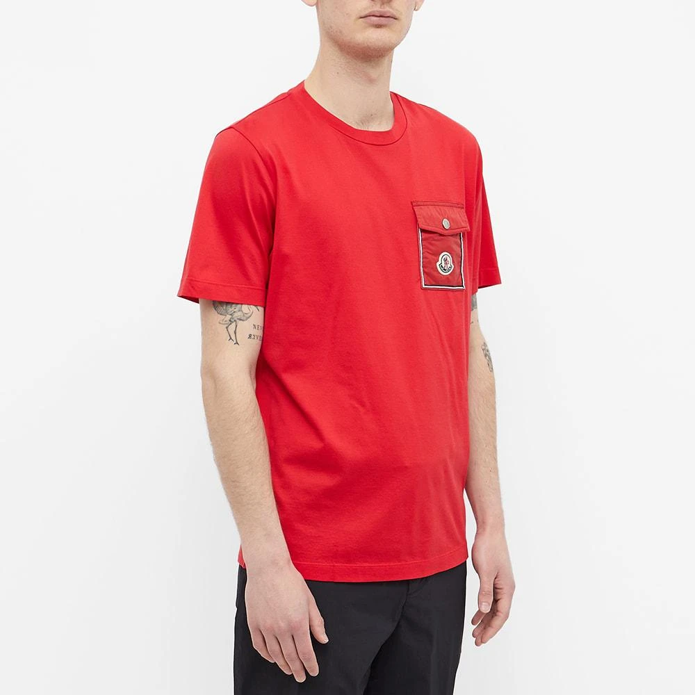 商品Moncler|Moncler Maya Pocket Logo Tee,价格¥3026,第2张图片详细描述