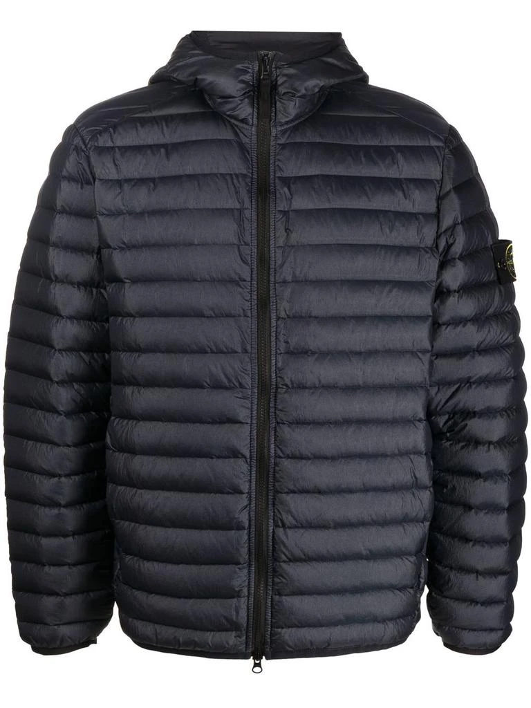 商品Stone Island|STONE ISLAND - Down Jacket With Logo,价格¥7127,第1张图片