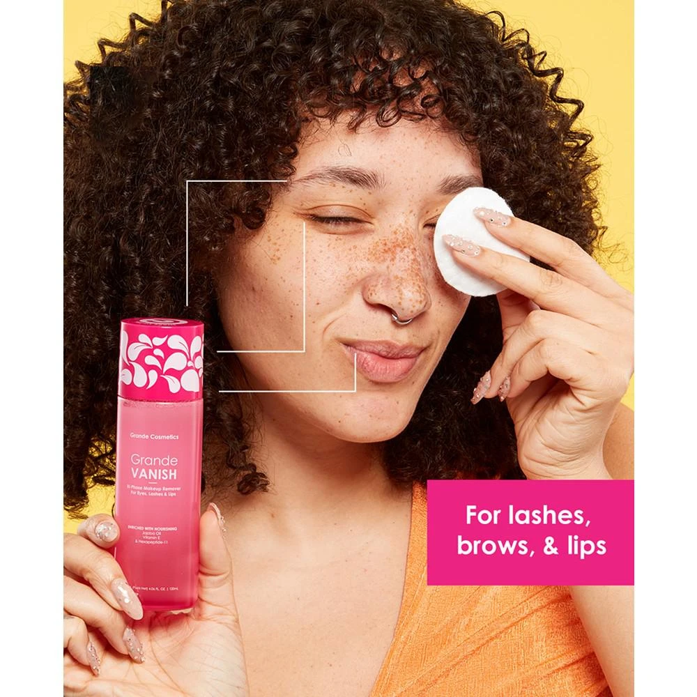 GrandeVANISH Bi-Phase Makeup Remover For Eyes, Lashes & Lips 商品