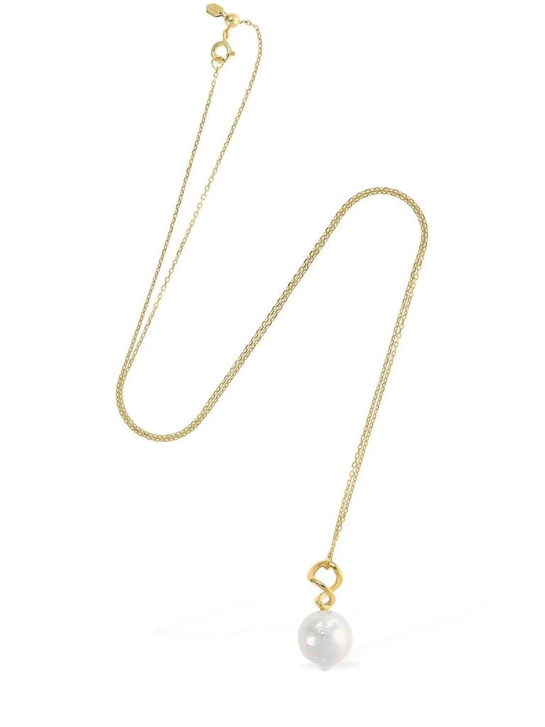 商品Maria Black|Twister Pearl Charm Necklace,价格¥3013,第2张图片详细描述