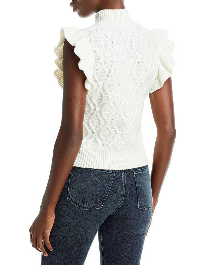 商品AQUA|Diamond Knit Cashmere Sweater - 100% Exclusive,价格¥937,第5张图片详细描述