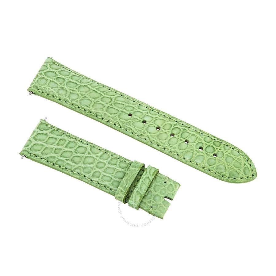 商品Hadley Roma|Matte Lime Green Alligator Leather Strap,价格¥372,第1张图片