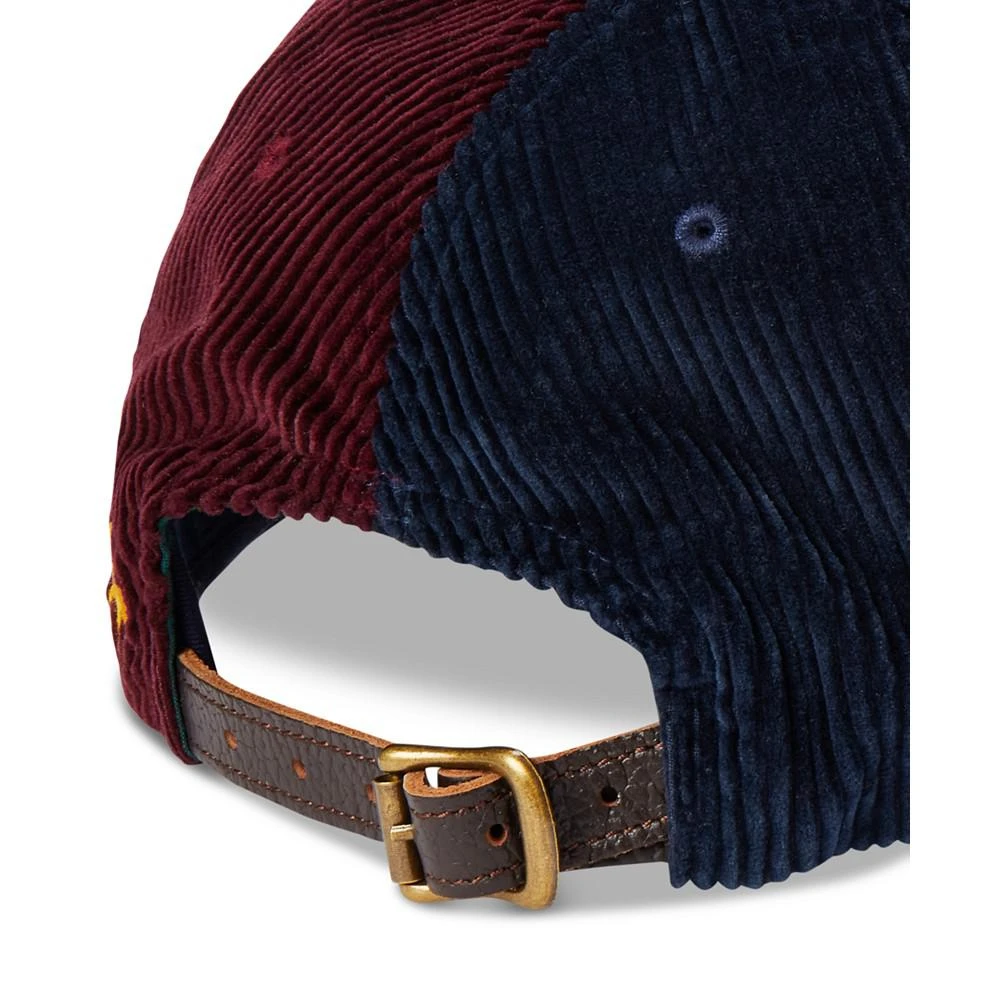 商品Ralph Lauren|Men's Color-Blocked Corduroy Ball Cap,价格¥309,第3张图片详细描述