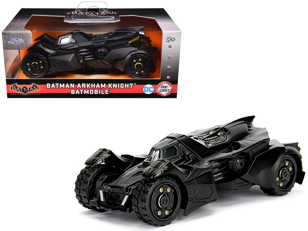 商品Jada|Batmobile Black "Batman: Arkham Knight" (2015) Video Game "Hollywood Rides" Series 1/32 Diecast Model Car by,价格¥192,第1张图片