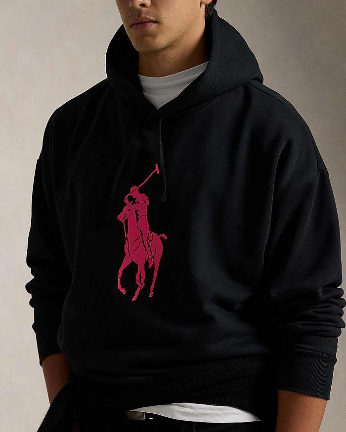 Cotton Blend Big Pink Pony Hoodie 商品
