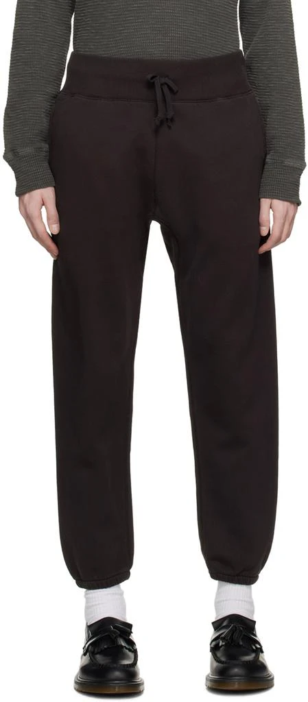商品RRL|Black Garment-Dyed Lounge Pants,价格¥1702,第1张图片