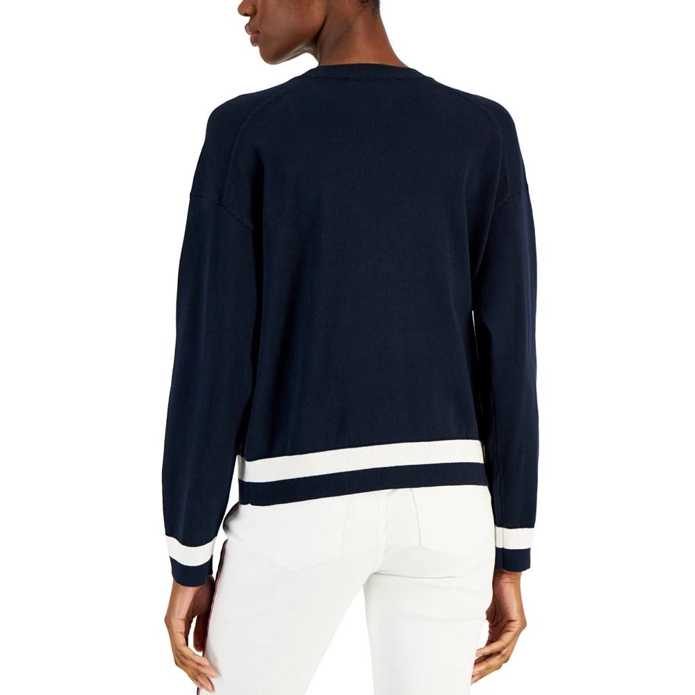 商品Tommy Hilfiger|Women's Anchor Patch Cardigan,价格¥402,第2张图片详细描述