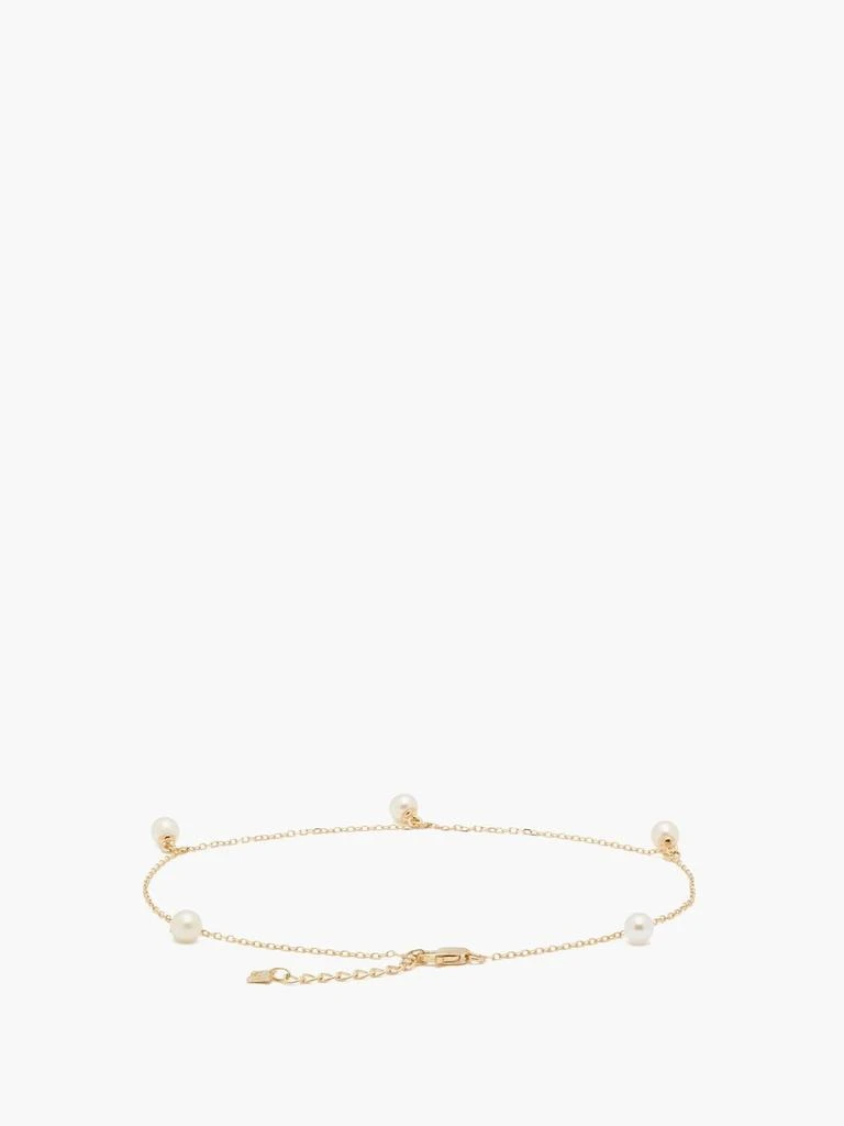 商品MATEO|5 Point pearl & 14kt gold anklet,价格¥2661,第5张图片详细描述