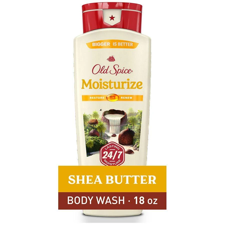 商品Old Spice|Mens Body Wash Shea Butter,价格¥65,第1张图片
