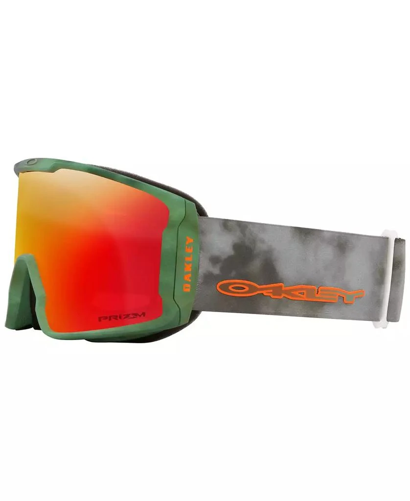 商品Oakley|Unisex Line Miner L Stale Sandbech Signature Series Snow Goggles, Mirror OO7070,价格¥633,第5张图片详细描述