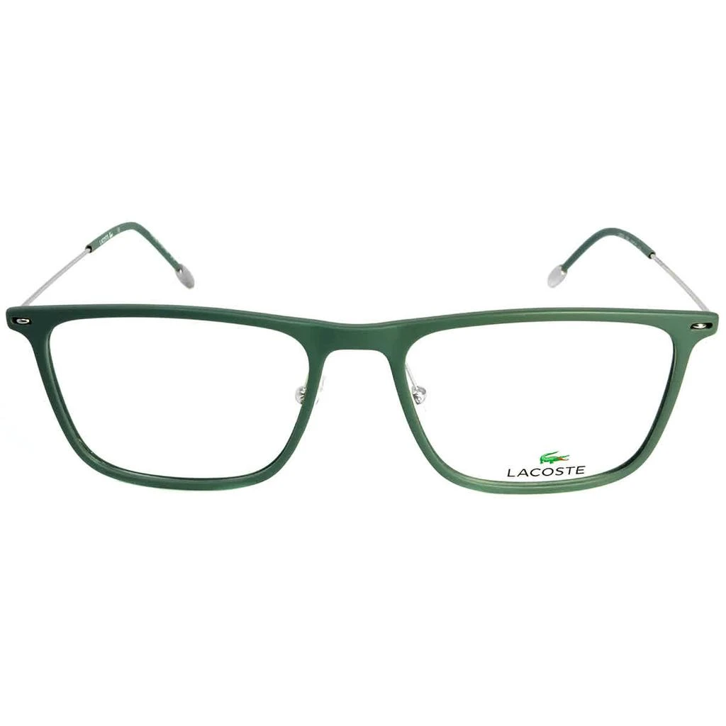 商品Lacoste|Lacoste Unisex Grey Rectangular Eyeglass Frames L282903554,价格¥179,第2张图片详细描述