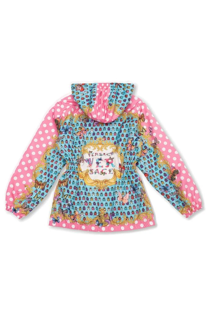 商品Versace|Versace Kids Butterflies-Printed Zipped Hooded Jacket,价格¥1695,第2张图片详细描述