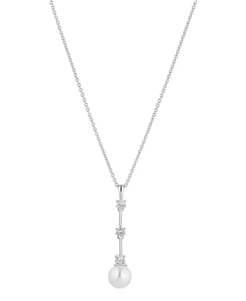 商品Eliot Danori|Cubic Zirconia Imitation Pearl Y-Necklace 16" + 2" Extender,价格¥354,第1张图片
