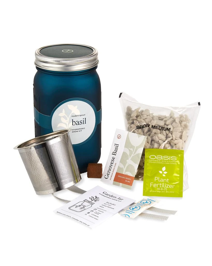 商品Modern Sprout|Garden Jar - Basil,价格¥94,第2张图片详细描述