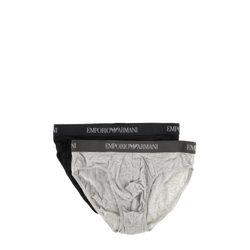 商品Emporio Armani|EMPORIO ARMANI阿玛尼男士棉质三角内裤,价格¥365,第2张图片详细描述