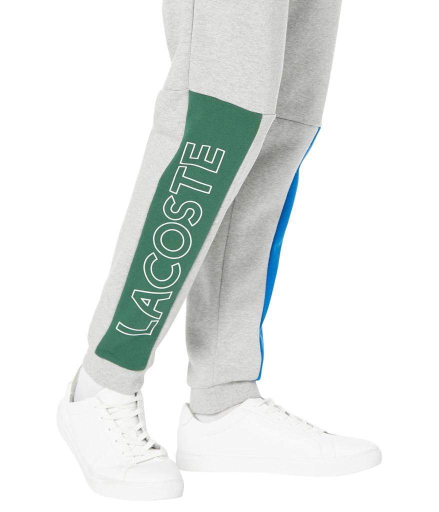 商品Lacoste|Color-Blocked Joggers with Lacoste On Side Leg,价格¥658,第5张图片详细描述