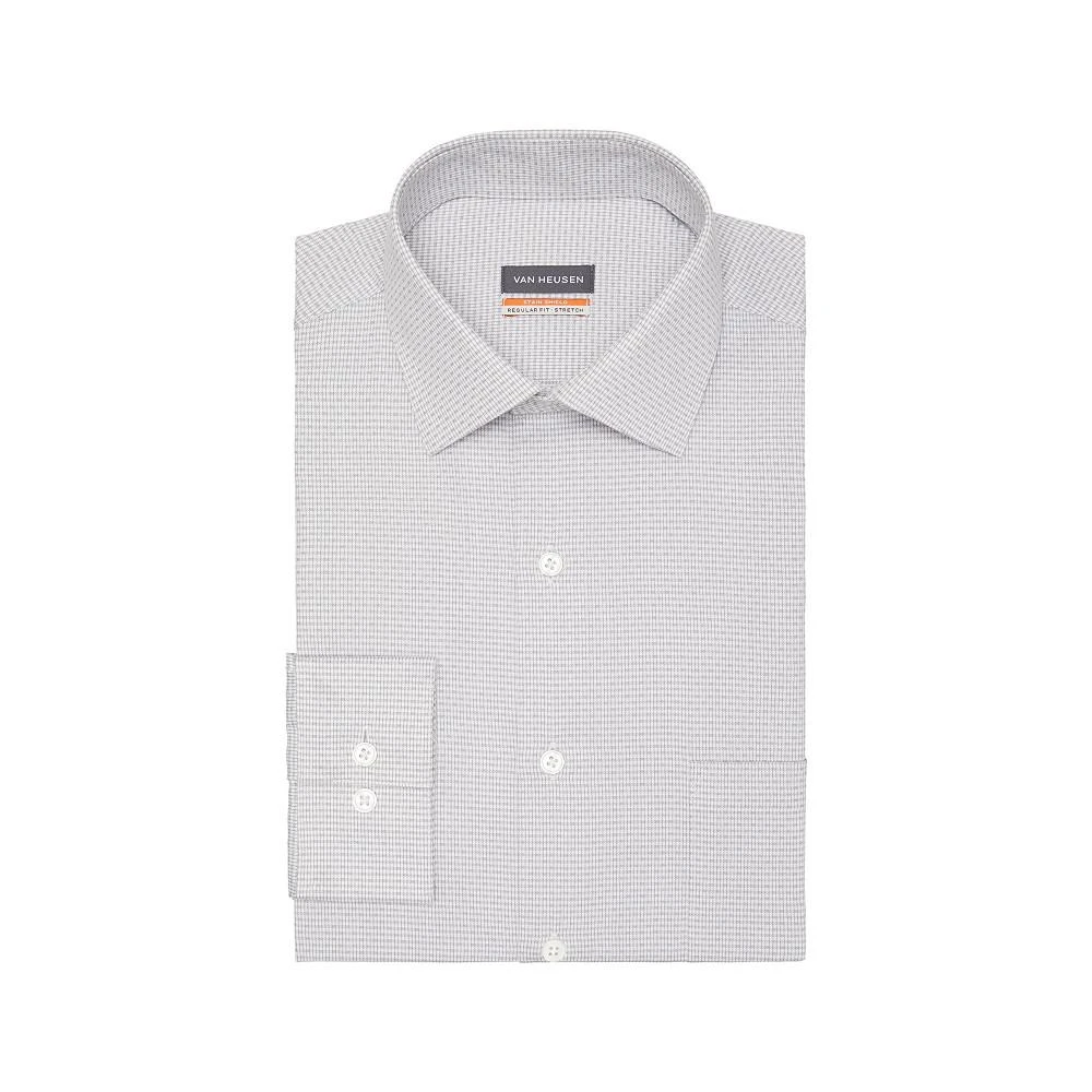 商品Van Heusen|Men's Stain Shield Regular Fit Dress Shirt,价格¥414,第1张图片