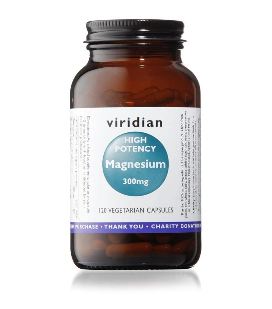 商品Viridian|High Potency Magnesium Supplement (120 Capsules),价格¥237,第1张图片