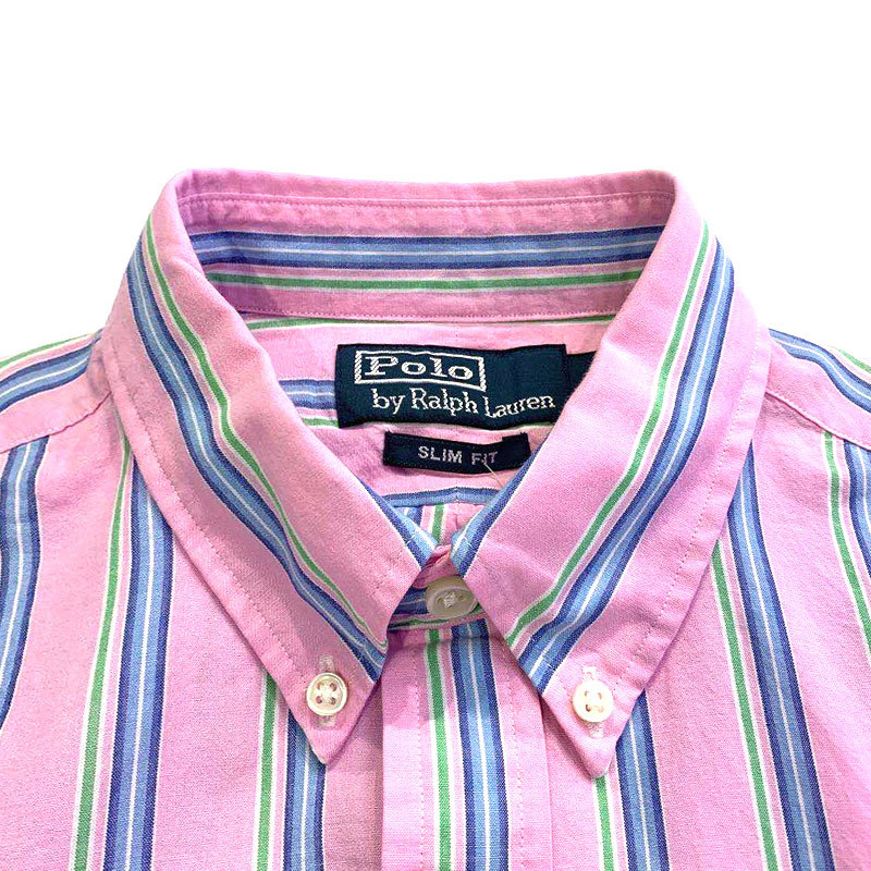 商品[国内直发] Ralph Lauren|拉夫劳伦男士条纹衬衣,价格¥471,第3张图片详细描述