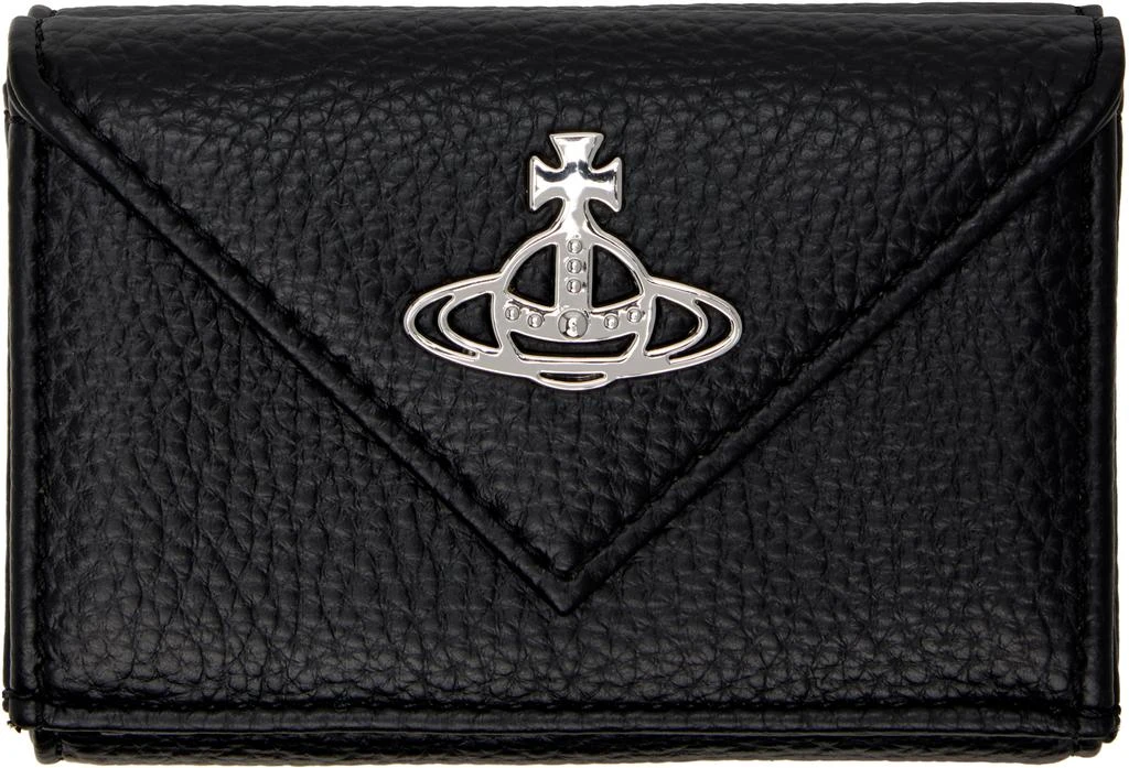 商品Vivienne Westwood|Black Envelope Trifold Wallet,价格¥1604,第1张图片