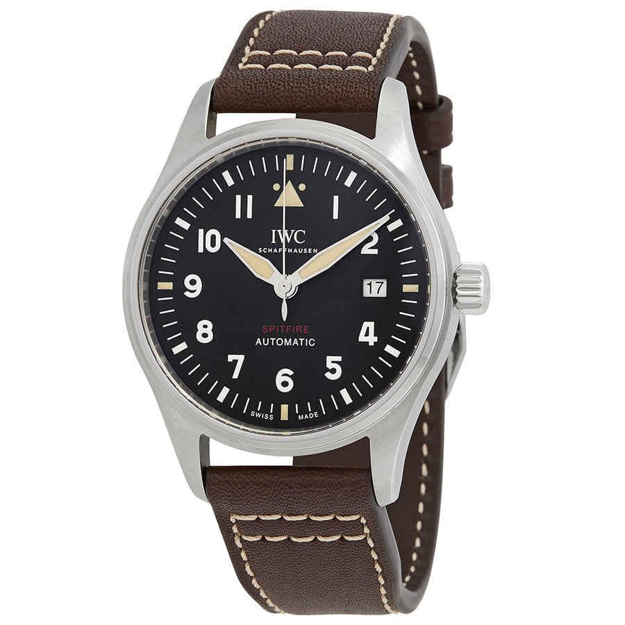 商品IWC Schaffhausen|Pilot Spitfire Automatic Black Dial Mens Watch IW326803,价格¥30790,第1张图片