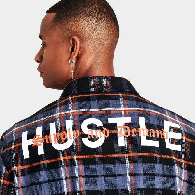 Men's Supply & Demand Hustle Plaid Shirt 商品