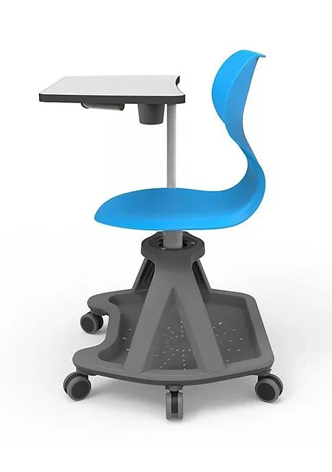 商品Luxor|All In One Student Desk And Chair With Bottle Holder Flip Up Desktop And Storage Shelf,价格¥4632,第4张图片详细描述