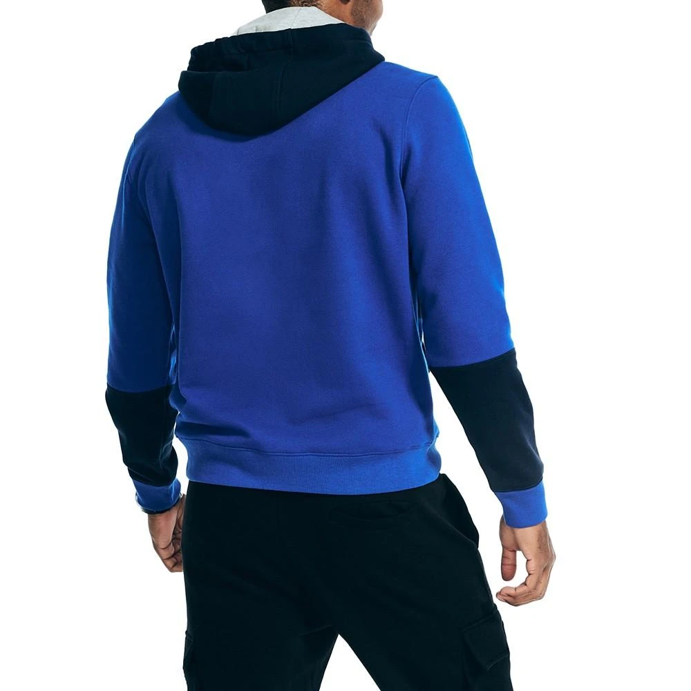 商品Nautica|Men's Long-Sleeve Colorblocked Logo Hoodie,价格¥561,第2张图片详细描述