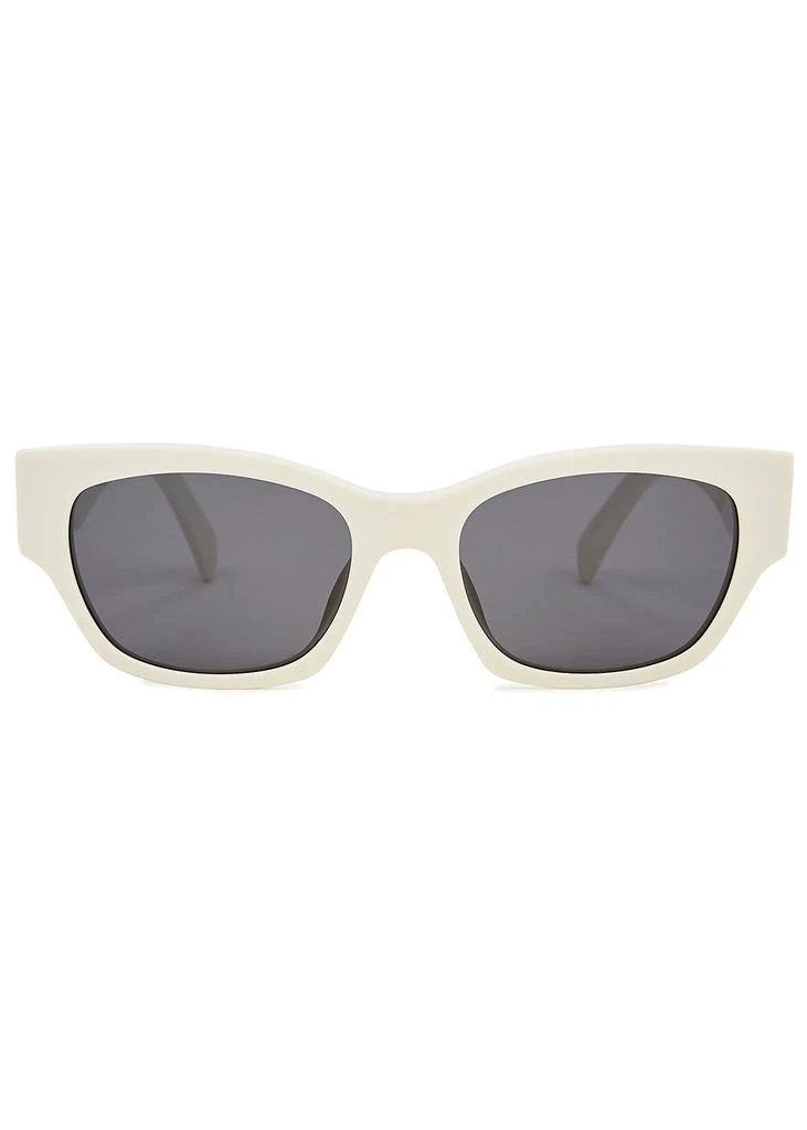 商品Celine|White square-frame sunglasses,价格¥2548,第2张图片详细描述