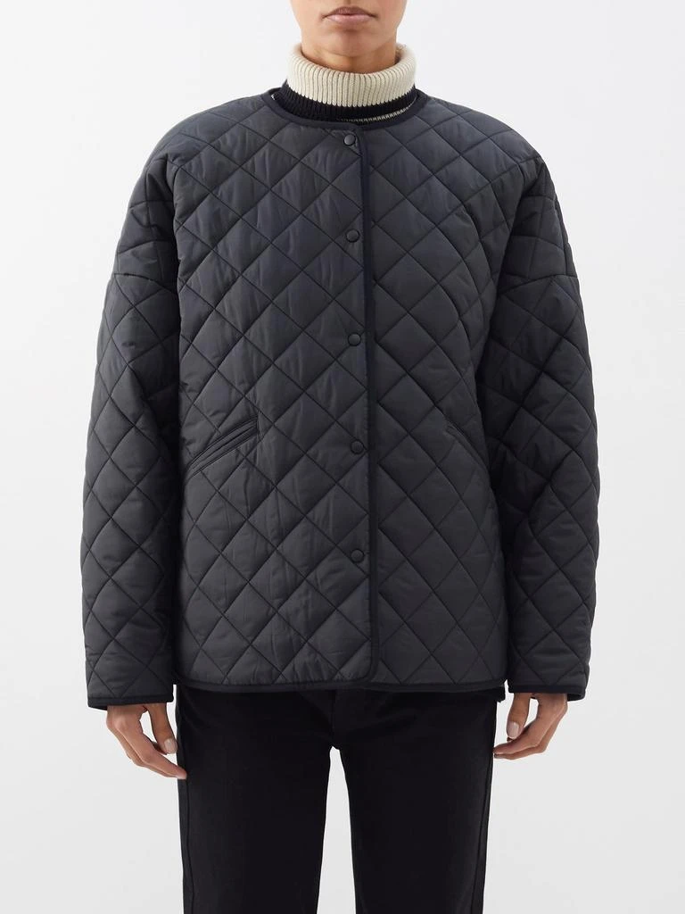 商品Totême|Dublin diamond-quilted soft-shell jacket,价格¥2496,第1张图片