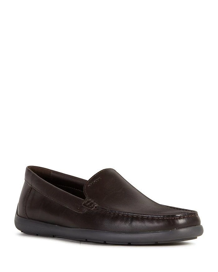 商品Geox|Men's Devan Leather Moccasins,价格¥1011,第1张图片详细描述