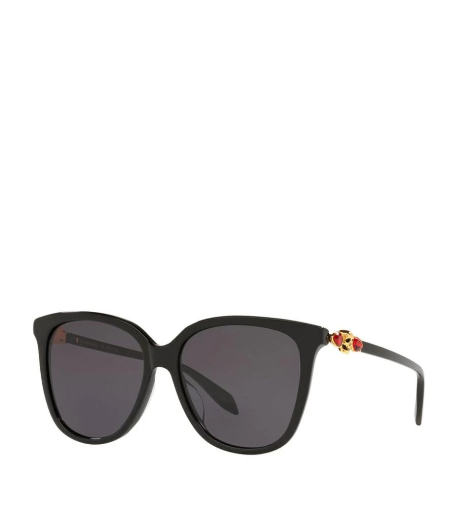 商品Alexander McQueen|Skull Droplets Cat Eye Sunglasses,价格¥3899,第2张图片详细描述