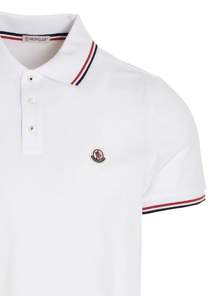 Moncler Logo Patch Short-Sleeved Polo Shirt 商品