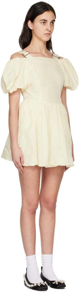 商品Simone Rocha|Off-White Slider Minidress,价格¥3909,第2张图片详细描述