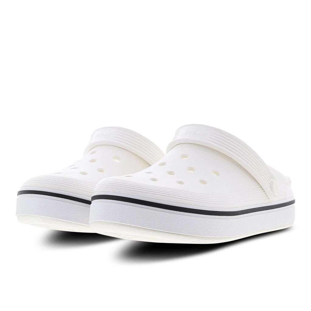 商品Crocs|Crocs Crocband Clean - Grade School Shoes,价格¥424,第2张图片详细描述