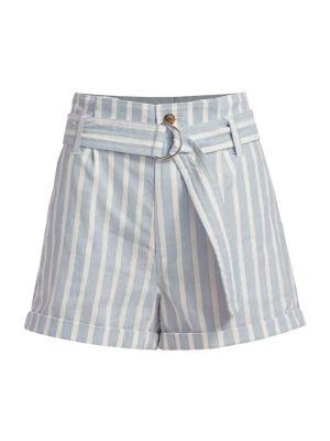 Striped Paperbag Shorts 商品