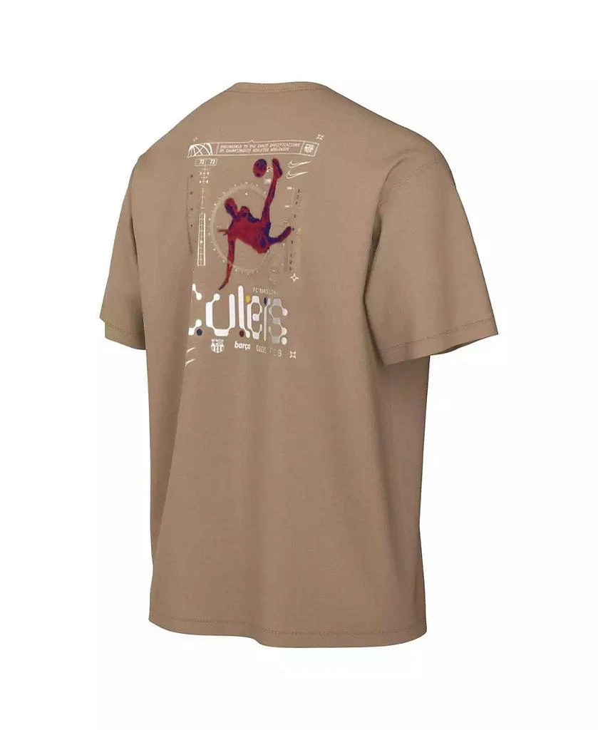 商品NIKE|Men's Brown Barcelona Air Traffic T-shirt,价格¥299,第3张图片详细描述