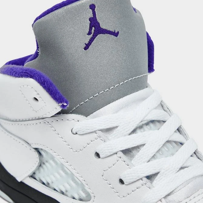 商品Jordan|Kids' Toddler Air Jordan Retro 5 Basketball Shoes,价格¥420,第3张图片详细描述