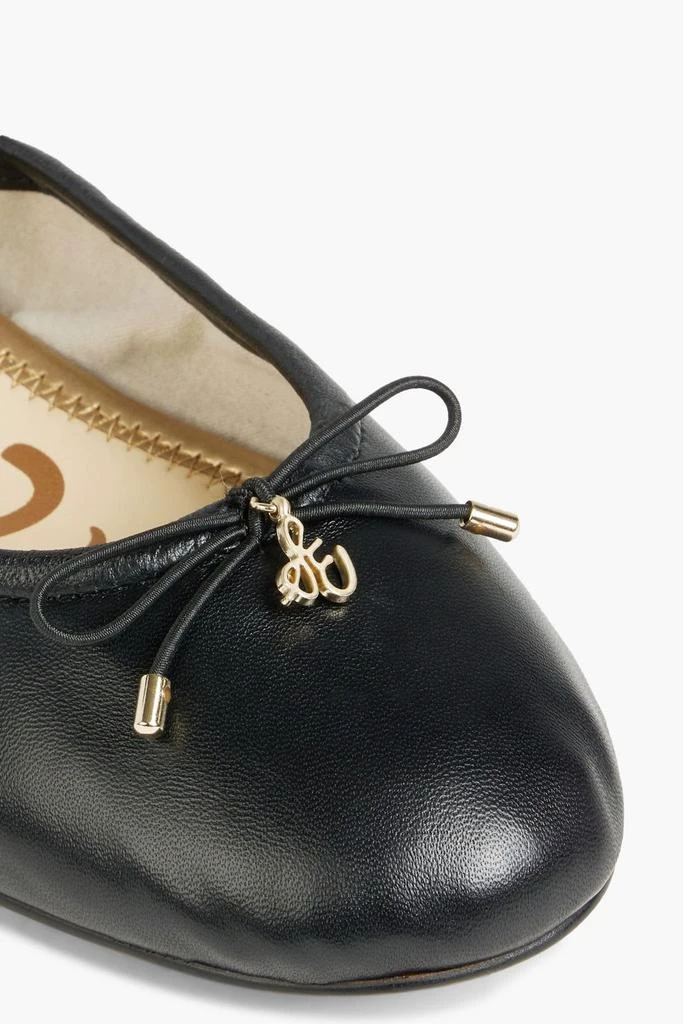 商品Sam Edelman|Felicia leather ballet flats,价格¥538,第4张图片详细描述