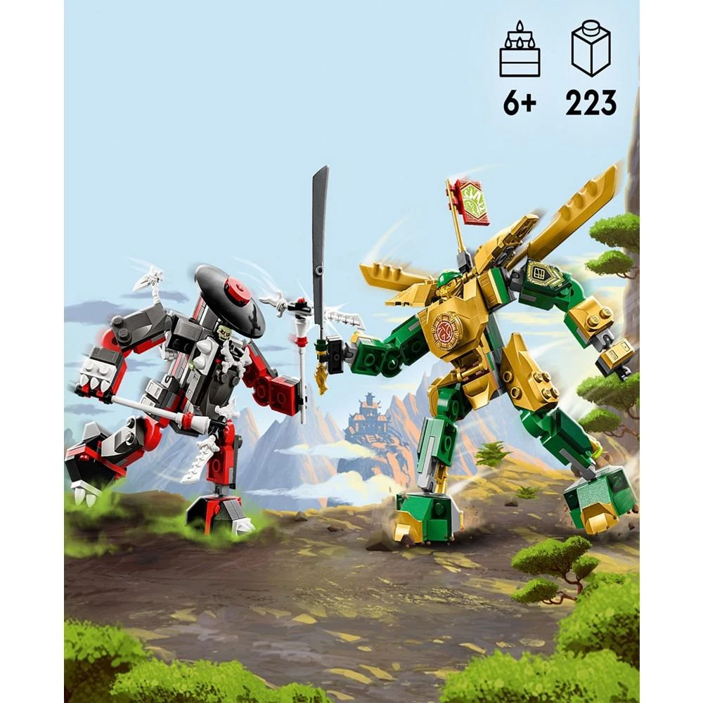 商品LEGO|Ninjago Lloyd's Mech Battle Evo 71781 Building Toy Set, 223 Pieces,价格¥149,第2张图片详细描述
