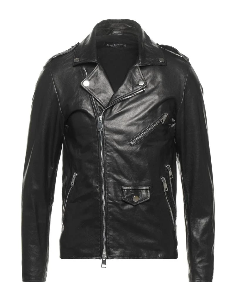 商品STREET LEATHERS|Biker jacket,价格¥1043,第1张图片