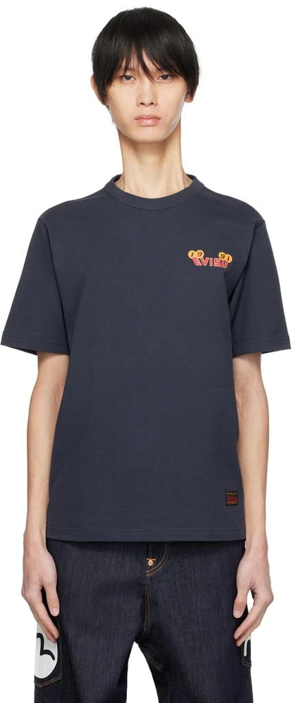 商品Evisu|Navy Daicock T-Shirt,价格¥641,第1张图片