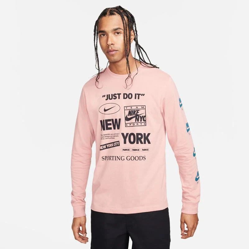 商品NIKE|Nike NSW NYC Local Long Sleeve T-Shirt - Men's,价格¥192,第1张图片