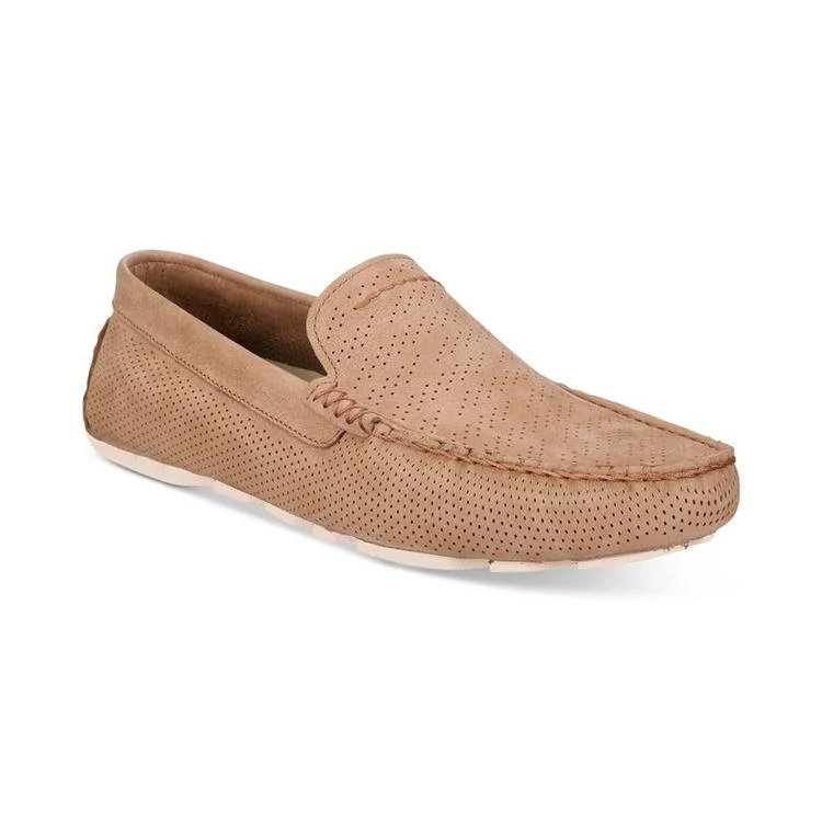 商品UGG|Men's Henrick Perforated Stripes Drivers,价格¥1038,第2张图片详细描述