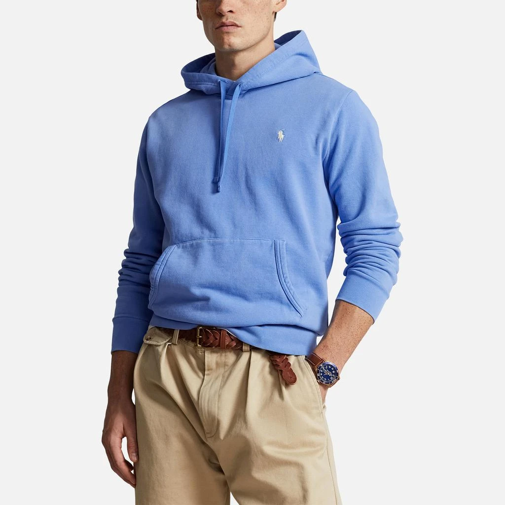 商品Ralph Lauren|Polo Ralph Lauren Loopback Terry Cotton-Jersey Hoodie,价格¥1086,第1张图片